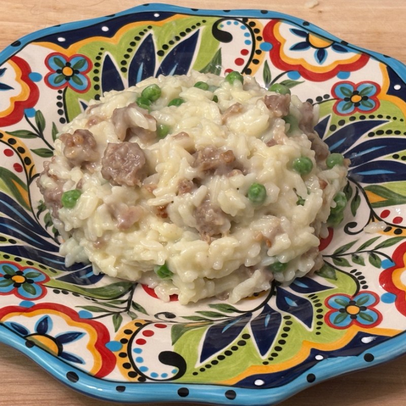 Instant Pot Sausage & Parmesan&nbsp;Rissotto