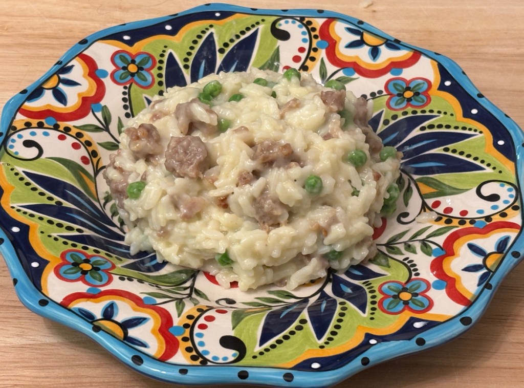 Instant Pot Sausage & Parmesan&nbsp;Rissotto