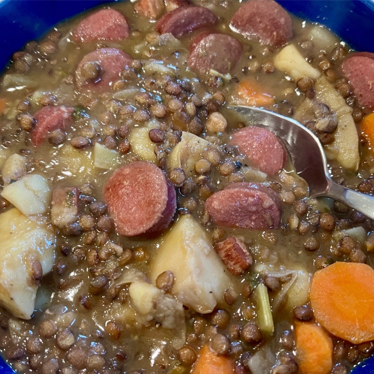Linsensuppe (German Lentil&nbsp;Soup)