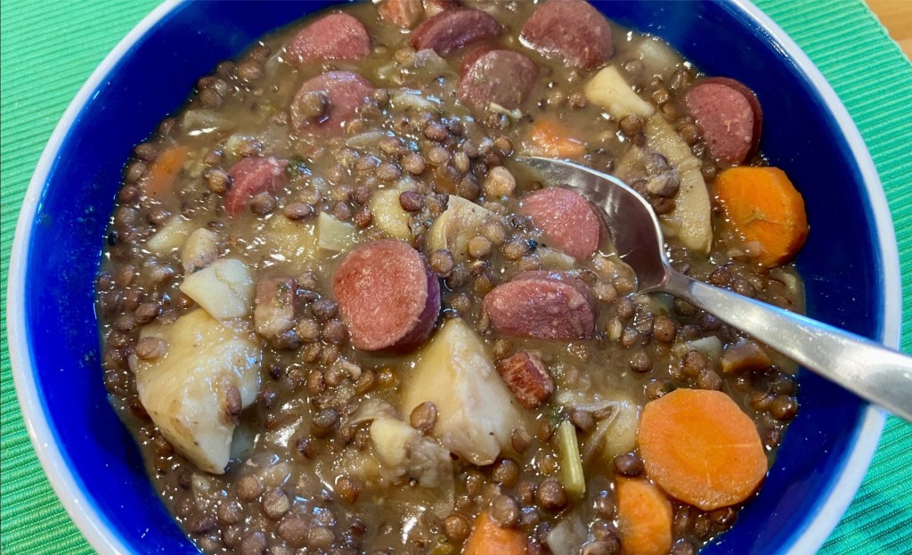 Linsensuppe (German Lentil&nbsp;Soup)