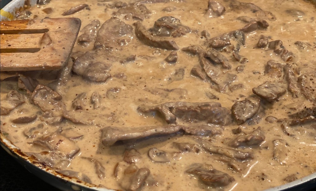 Beef Stroganoff